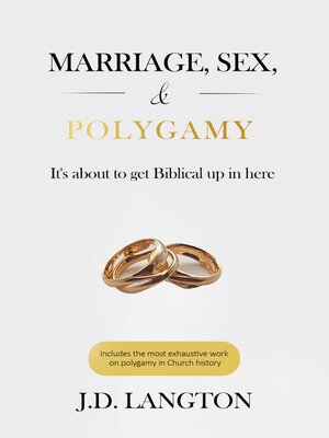 cover image of Marriage, Sex, & Polygamy